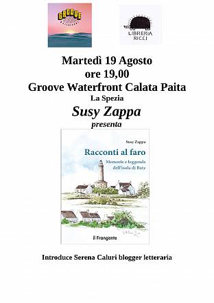 Aperitivo con la scrittrice susy zappa